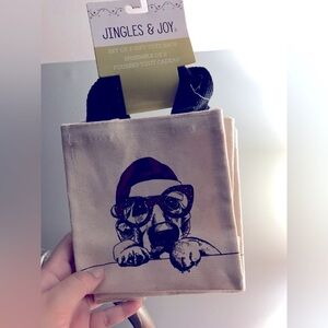 Set of 4 doxie mini treat bags